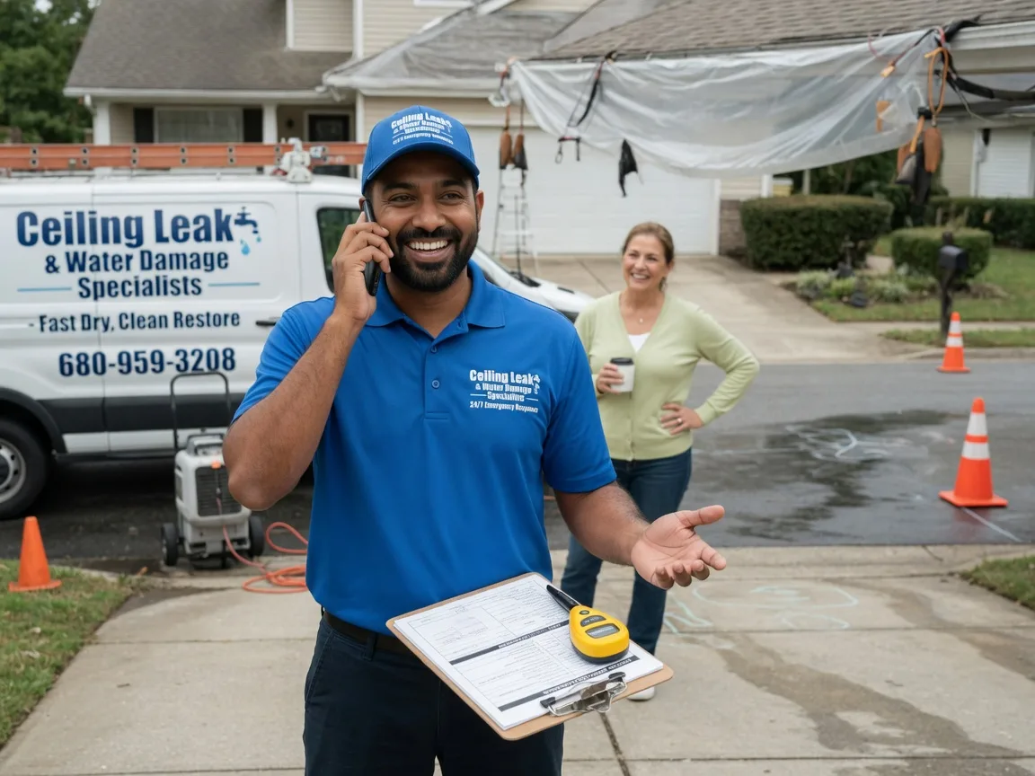 Ceiling Leak Cleanup Kents Store, VA FAQs